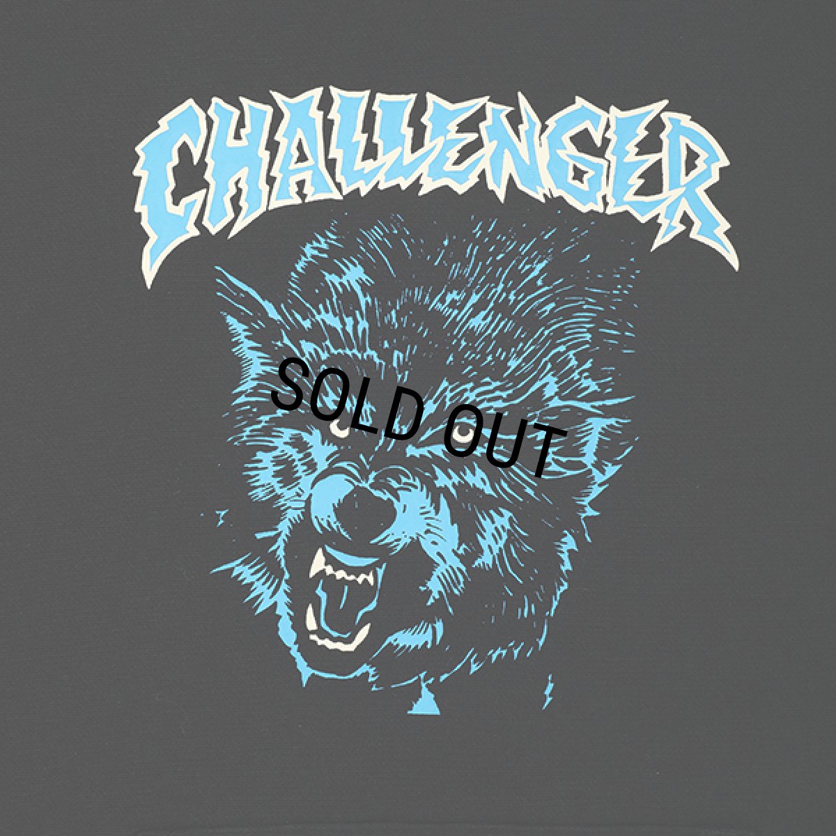 画像5: CHALLENGER/THUNDER WOLF HOODIE（BLACK）［プルオーバーパーカー-23秋冬］ (5)