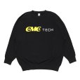 画像2: CHALLENGER/CMC TECH C/N SWEAT（BLACK）［クルーネックスウェット-23秋冬］ (2)