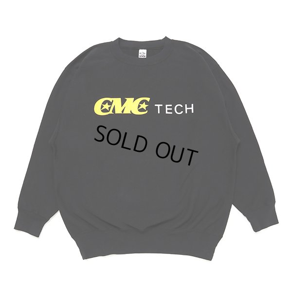 画像2: CHALLENGER/CMC TECH C/N SWEAT（BLACK）［クルーネックスウェット-23秋冬］