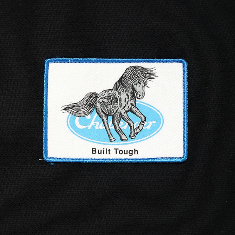 画像3: CHALLENGER/IRON HORSE HOODIE（BLACK）［プルオーバーパーカー-23秋冬］