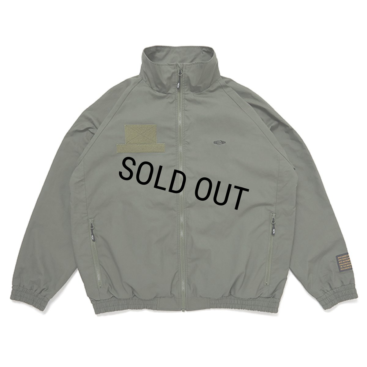 画像1: CHALLENGER/MILITARY WARM UP JACKET（OLIVE）［ミリタリーウォームアップJKT-23秋冬］ (1)