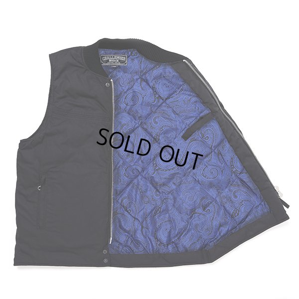 画像2: CHALLENGER/DERBY DOWN VEST（BLACK/NAVY）［ダービーダウンベスト-23秋冬］
