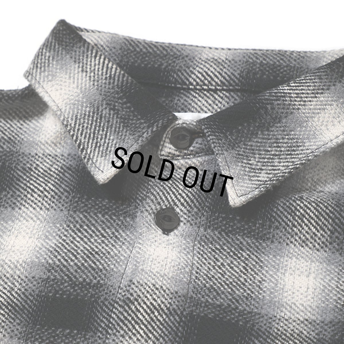 画像3: CHALLENGER/L/S CHECK WORK SHRIT（GRAY）［チェックワークシャツ-23秋冬］ (3)