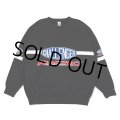 CHALLENGER/CMC RACING SWEAT（BLACK）［クルーネックスウェット-23秋冬］