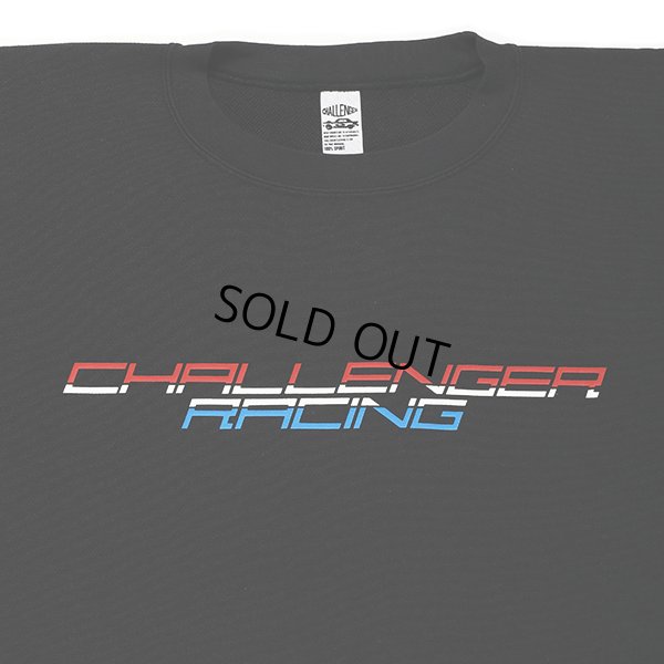 画像3: CHALLENGER/RACING LOGO C/N SWEAT（BLACK）［クルーネックスウェット-23秋冬］