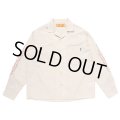 CHALLENGER/L/S FIRE WORK SHIRT（BEIGE）［ファイヤーワークシャツ-23秋冬］
