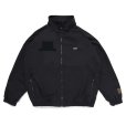 画像1: CHALLENGER/MILITARY WARM UP JACKET（BLACK）［ミリタリーウォームアップJKT-23秋冬］ (1)