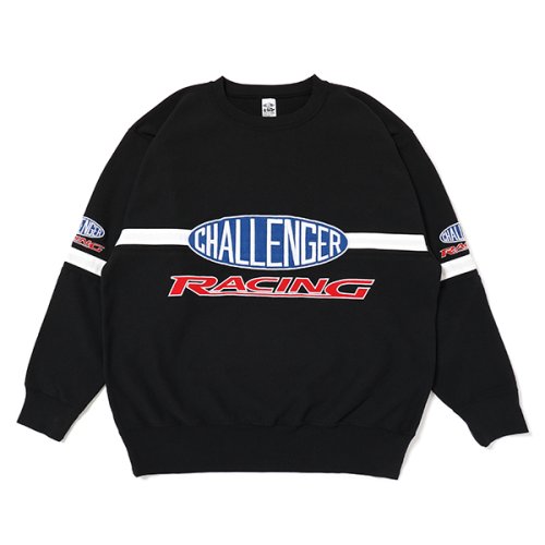 他の写真1: CHALLENGER/CMC RACING SWEAT（BLACK）［クルーネックスウェット-23秋冬］