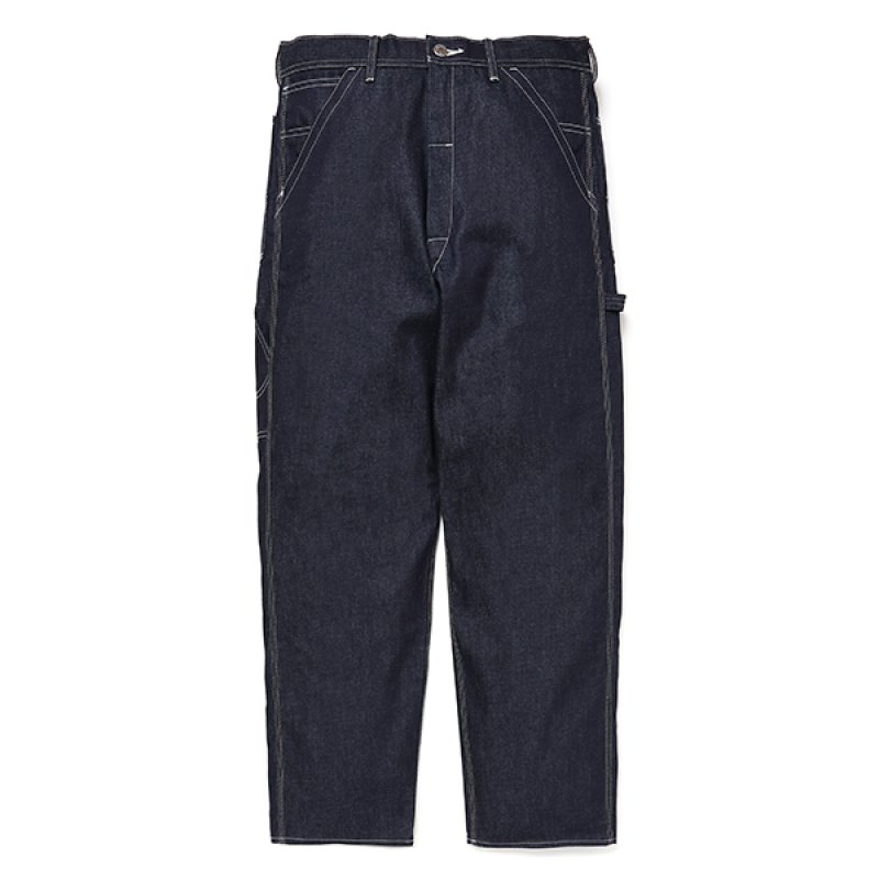 画像1: CHALLENGER/PAINTER WORK PANTS（INDIGO）［ペインターワークパンツ-23秋冬］