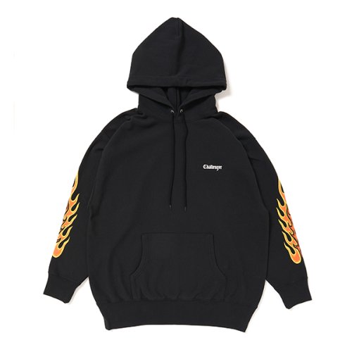 他の写真1: CHALLENGER/FLAMES HOODIE（BLACK）［プルオーバーパーカー-23秋冬］