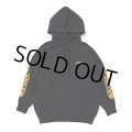 CHALLENGER/FLAMES HOODIE（BLACK）［プルオーバーパーカー-23秋冬］