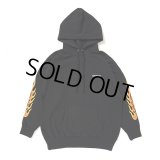 CHALLENGER/FLAMES HOODIE（BLACK）［プルオーバーパーカー-23秋冬］