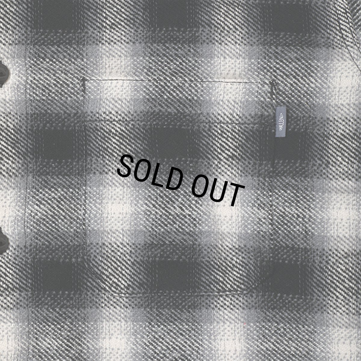 画像4: CHALLENGER/L/S CHECK WORK SHRIT（GRAY）［チェックワークシャツ-23秋冬］ (4)