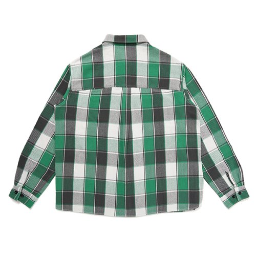 他の写真2: CHALLENGER/L/S BIG CHECK SHIRT（GREEN）［ビッグチェックシャツ-23秋冬］