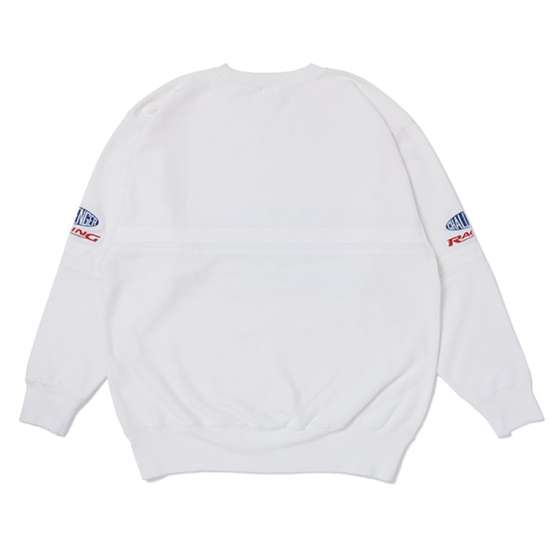 画像2: CHALLENGER/CMC RACING SWEAT（WHITE）［クルーネックスウェット-23秋冬］