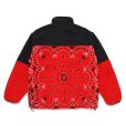 画像2: CHALLENGER/BANDANA FIELD JACKET（RED）［バンダナフィールドJKT-23秋冬］ (2)