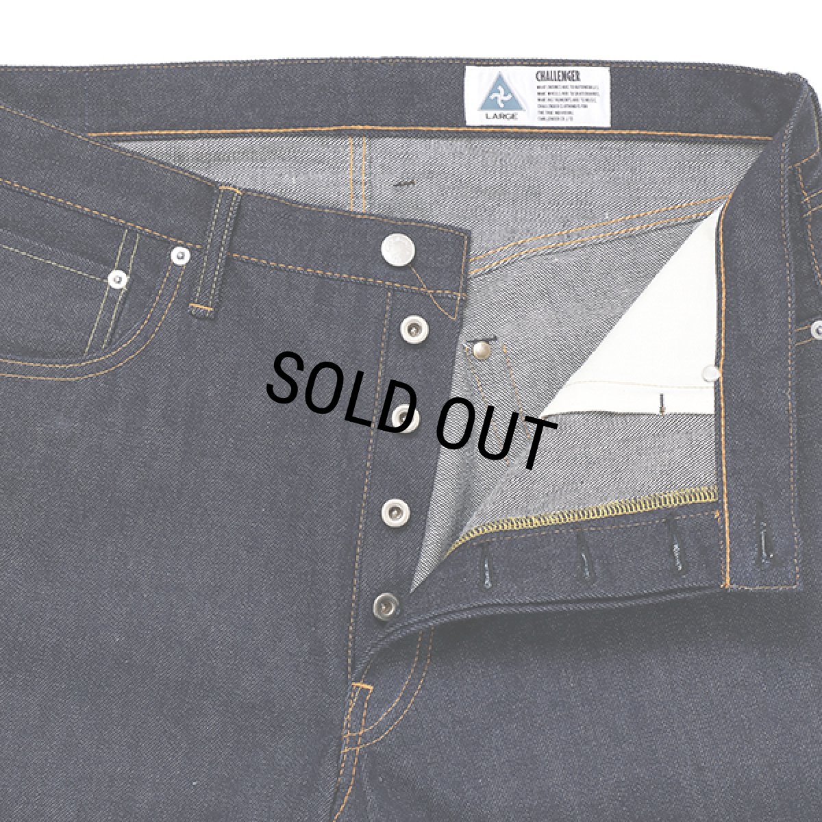 画像3: CHALLENGER/CLASSIC DENIM PANTS（INDIGO）［クラシックデニムパンツ-23秋冬］ (3)