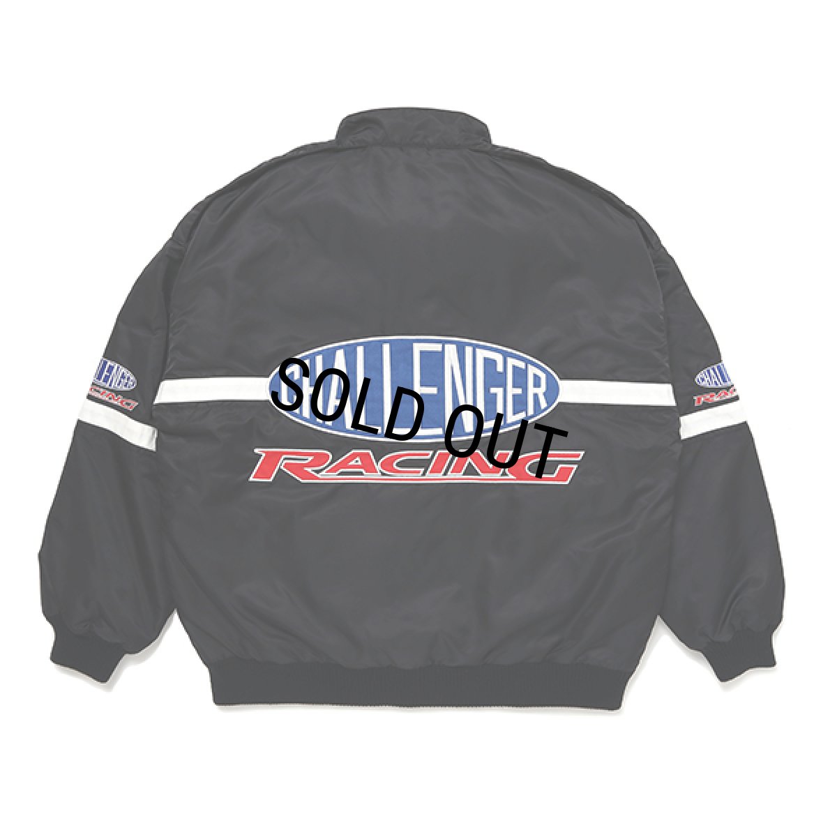 画像2: CHALLENGER/CMC RACING JACKET（BLACK）［レーシングJKT-23秋冬］ (2)