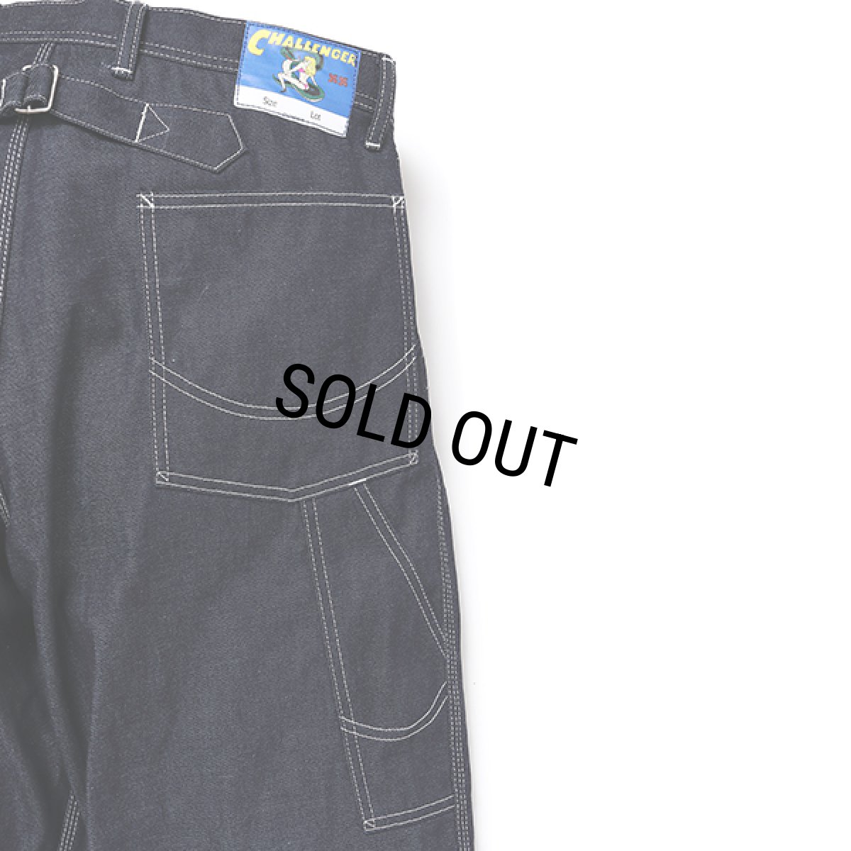 画像9: CHALLENGER/PAINTER WORK PANTS（INDIGO）［ペインターワークパンツ-23秋冬］ (9)