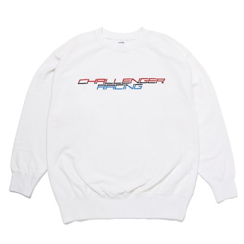 他の写真1: CHALLENGER/RACING LOGO C/N SWEAT（WHITE）［クルーネックスウェット-23秋冬］