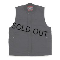 CHALLENGER/DERBY DOWN VEST（BLACK/RED）［ダービーダウンベスト-23秋冬］