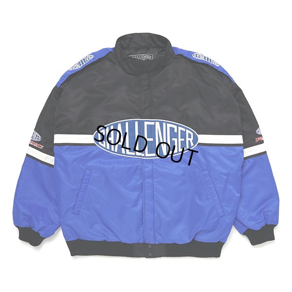 画像1: CHALLENGER/CMC RACING JACKET（BLUE/BLACK）［レーシングJKT-23秋冬］