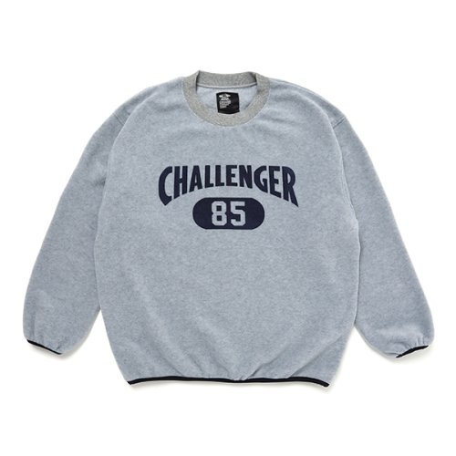 他の写真1: CHALLENGER/C/N COLLEGE FLEECE（GRAY）［フリースクルーネック-23秋冬］