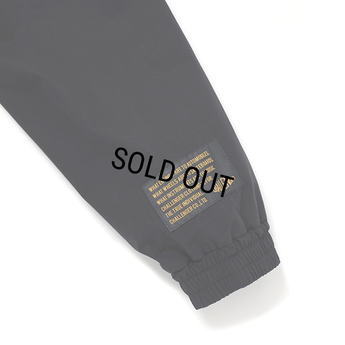 画像9: CHALLENGER/MILITARY WARM UP JACKET（BLACK）［ミリタリーウォームアップJKT-23秋冬］ (9)
