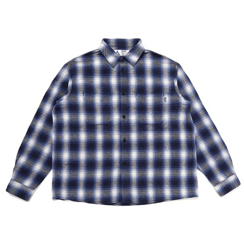 他の写真1: CHALLENGER/L/S CHECK WORK SHRIT（BLUE）［チェックワークシャツ-23秋冬］