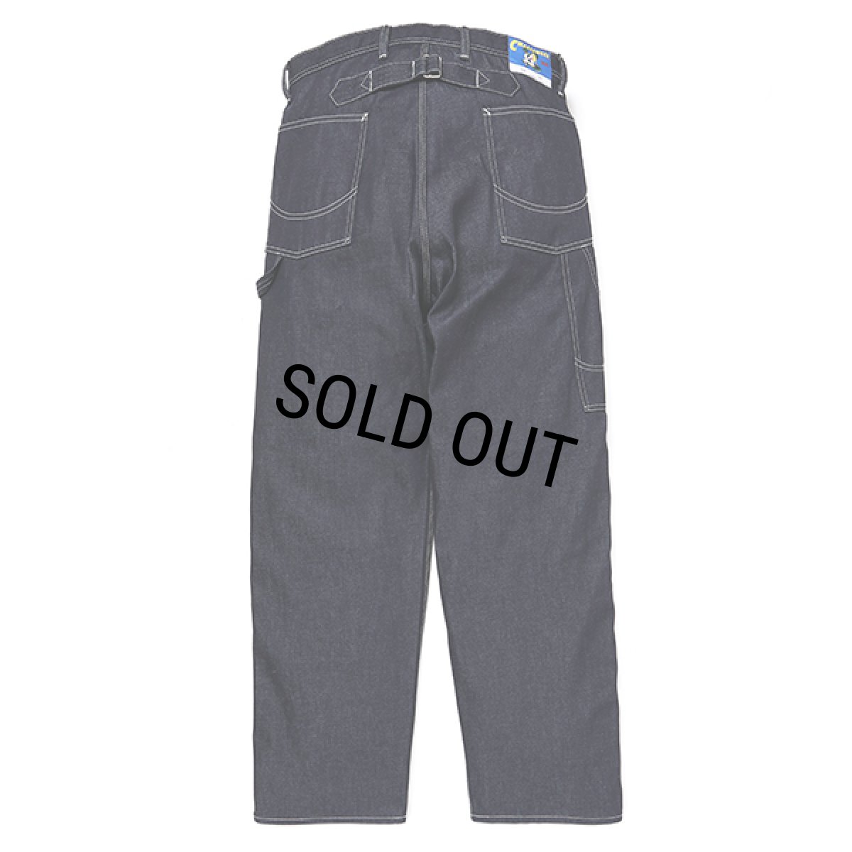 画像2: CHALLENGER/PAINTER WORK PANTS（INDIGO）［ペインターワークパンツ-23秋冬］ (2)