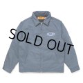 CHALLENGER/LOGO WORK JACKET（BLUE GRAY）［ロゴワークJKT-23秋冬］