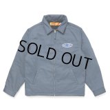 CHALLENGER/LOGO WORK JACKET（BLUE GRAY）［ロゴワークJKT-23秋冬］