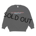 CHALLENGER/RACING LOGO C/N SWEAT（BLACK）［クルーネックスウェット-23秋冬］