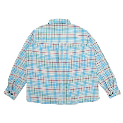 他の写真2: CHALLENGER/L/S CHECK SHRIT（BLUE）［チェックシャツ-23秋冬］