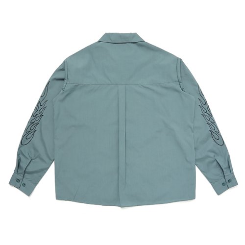 他の写真2: CHALLENGER/L/S FIRE WORK SHIRT（DARK GREEN）［ファイヤーワークシャツ-23秋冬］