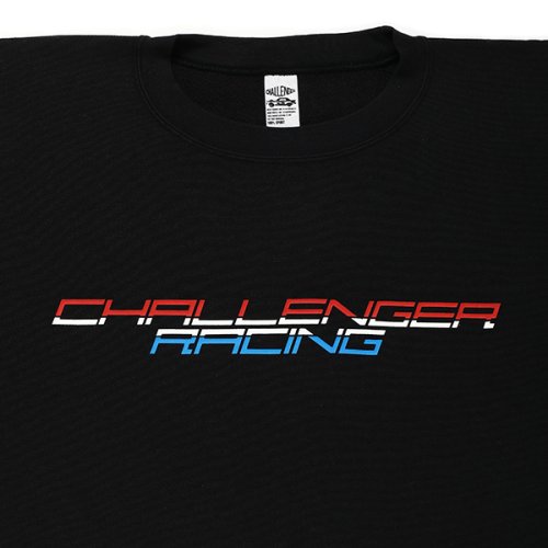 他の写真3: CHALLENGER/RACING LOGO C/N SWEAT（BLACK）［クルーネックスウェット-23秋冬］