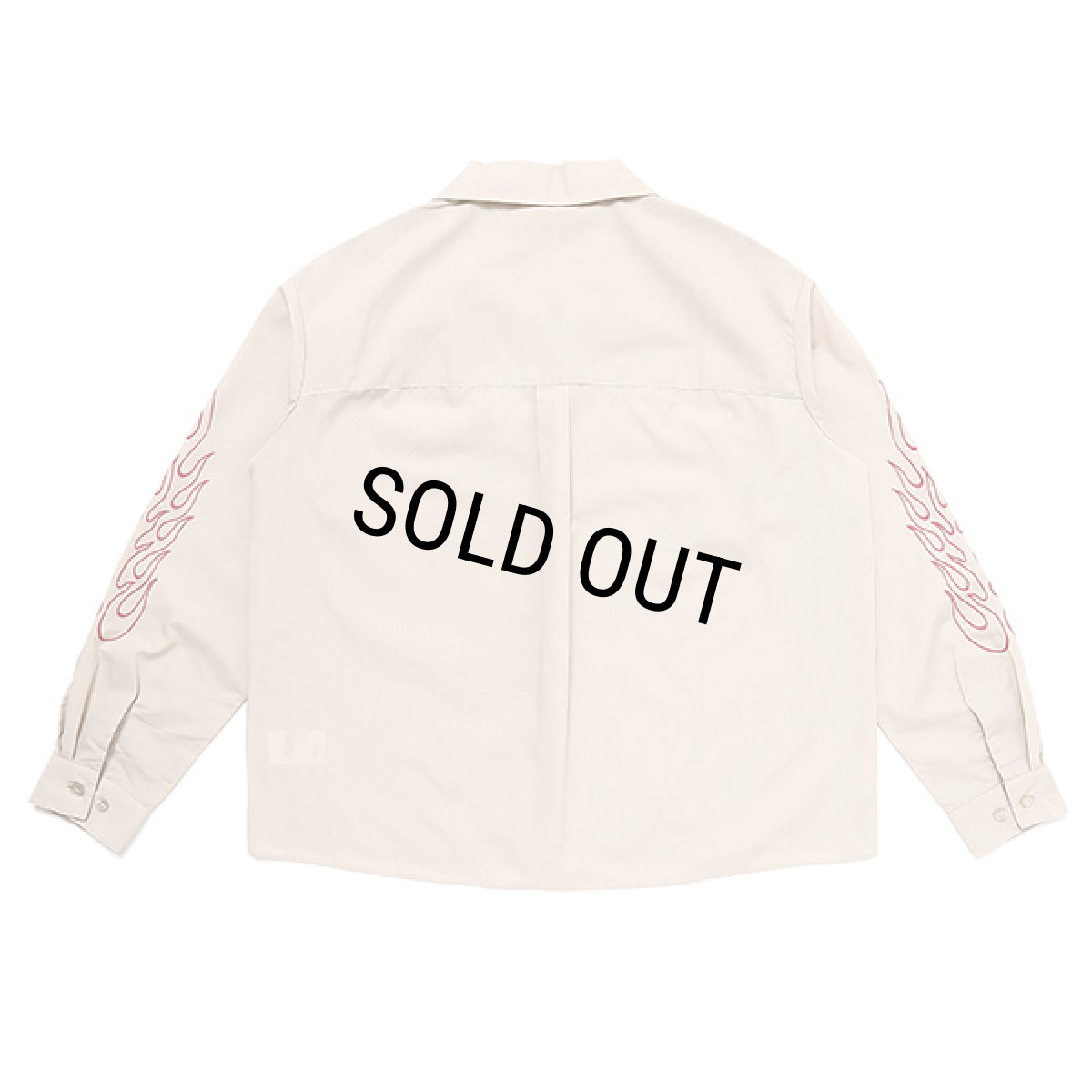 画像2: CHALLENGER/L/S FIRE WORK SHIRT（BEIGE）［ファイヤーワークシャツ-23秋冬］ (2)