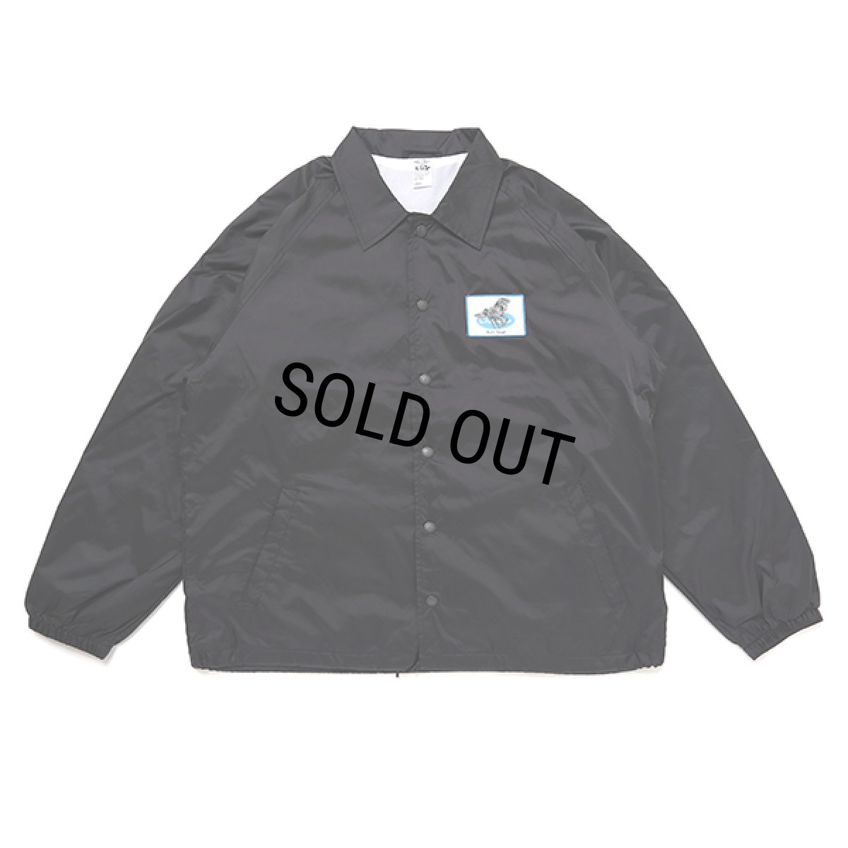 画像2: CHALLENGER/IRON HORSE COACH JACKET（BLACK）［アイアンホースコーチJKT-23秋冬］ (2)
