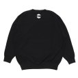 画像2: CHALLENGER/RACING LOGO C/N SWEAT（BLACK）［クルーネックスウェット-23秋冬］ (2)