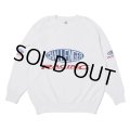 CHALLENGER/CMC RACING SWEAT（WHITE）［クルーネックスウェット-23秋冬］