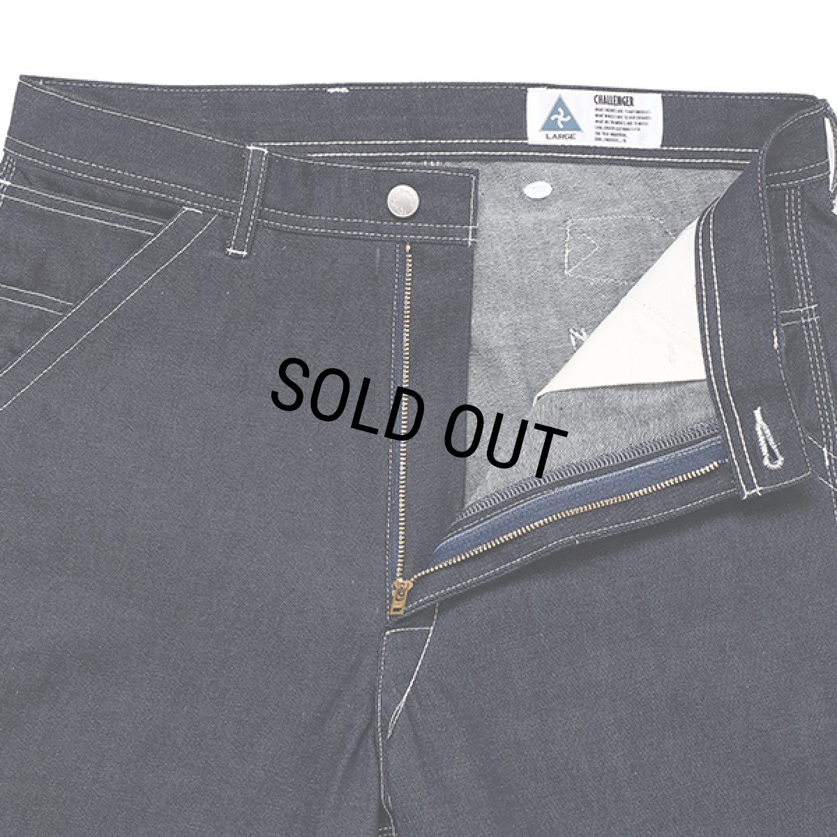 画像3: CHALLENGER/PAINTER WORK PANTS（INDIGO）［ペインターワークパンツ-23秋冬］ (3)