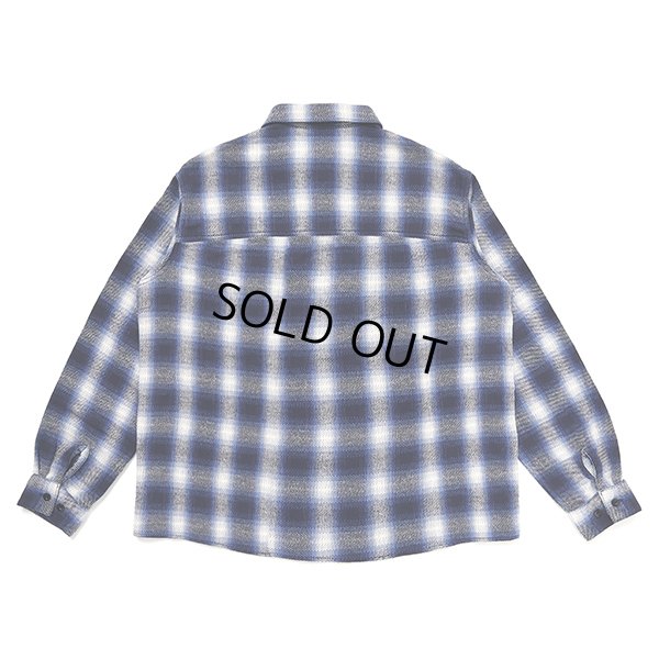 画像2: CHALLENGER/L/S CHECK WORK SHRIT（BLUE）［チェックワークシャツ-23秋冬］