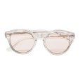 画像1: COOTIE PRODUCTIONS/Raza Round Glasses（Clear/Light Brown）［眼鏡-23春夏］ (1)