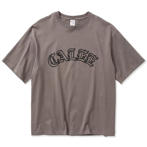 他の写真1: CALEE/Drop shoulder CALEE arch logo t-shirt（Charcoal）［ドロップショルダーT-23春夏］