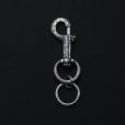 画像2: ANTIDOTE BUYERS CLUB/Engraved Key Ring Clip（Silver） (2)