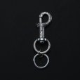 画像1: ANTIDOTE BUYERS CLUB/Engraved Key Ring Clip（Silver） (1)