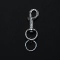 ANTIDOTE BUYERS CLUB/Engraved Key Ring Clip（Silver）［キーリングクリップ］