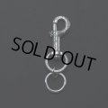ANTIDOTE BUYERS CLUB/Engraved Key Ring Clip（Silver）