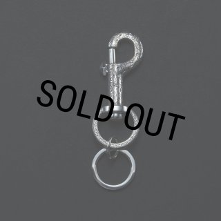 ANTIDOTE BUYERS CLUB/Engraved Key Ring Clip（Silver） - JONAS