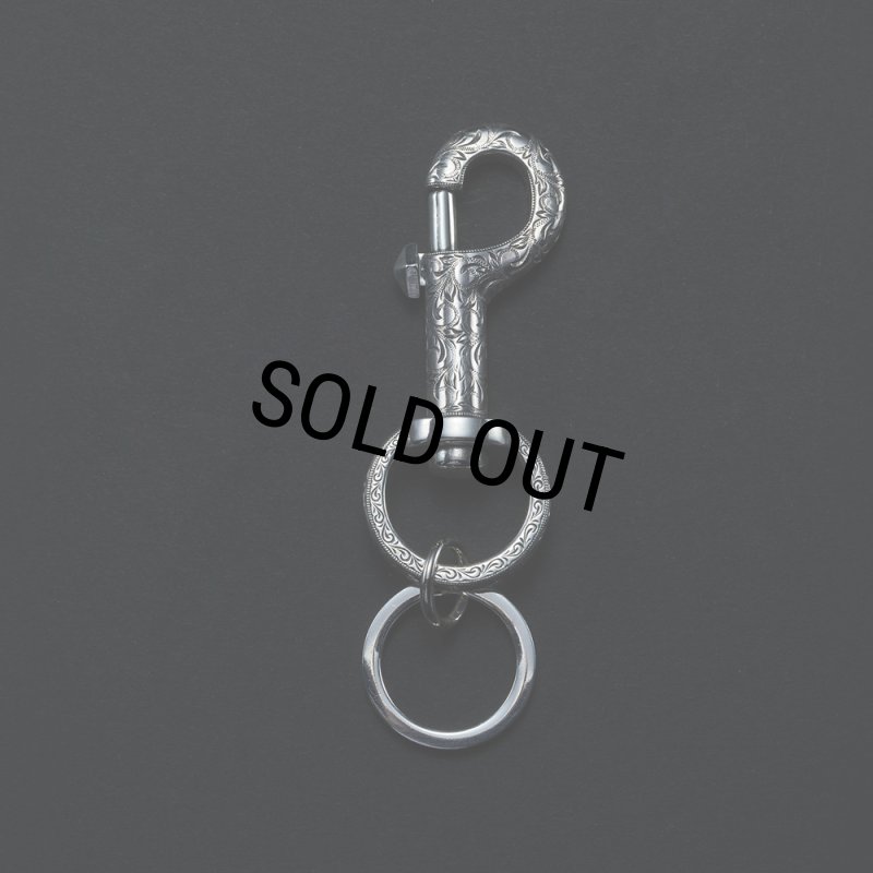 antidote buyers clubクリップ ANTIDOTE BUYERS CLUB/Engraved Key Ring Clip（Silver） - JONAS